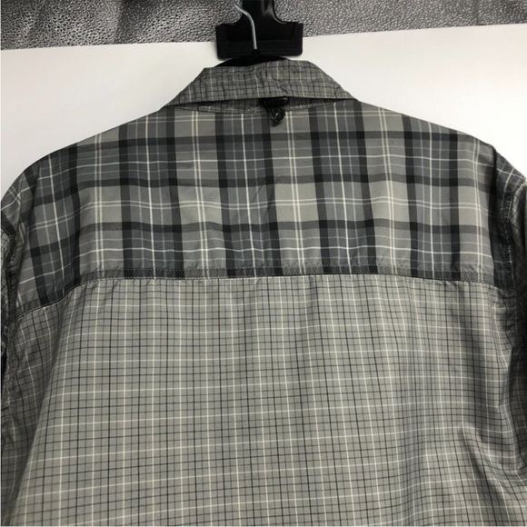 Lululemon Men’s grey plaid freestyle windbreaker Medium - Picture 10 of 14